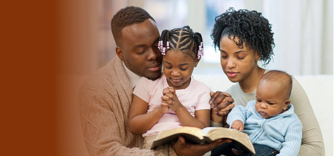 Family during Bible Study